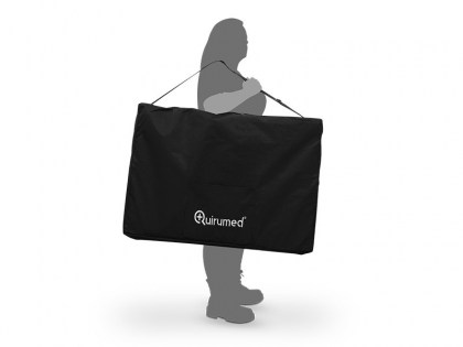 masszázságy, 3 zónás, favázas, elite, prémium minőségű, vastag párnázat, 194x70cm, rózsaszín, minőségi, összecsukható, hordozható, quirumed, budapest