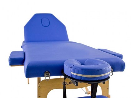 masszázságy, 3 zónás, favázas, elite, prémium minőségű, vastag párnázat, 194x70cm, lila, minőségi, összecsukható, hordozható, quirumed, budapest