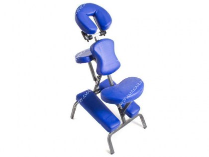 masszázsszék, masszázs szék, fémvázas, kék, minőségi, összecsukható, hordozható, quirumed, budapest